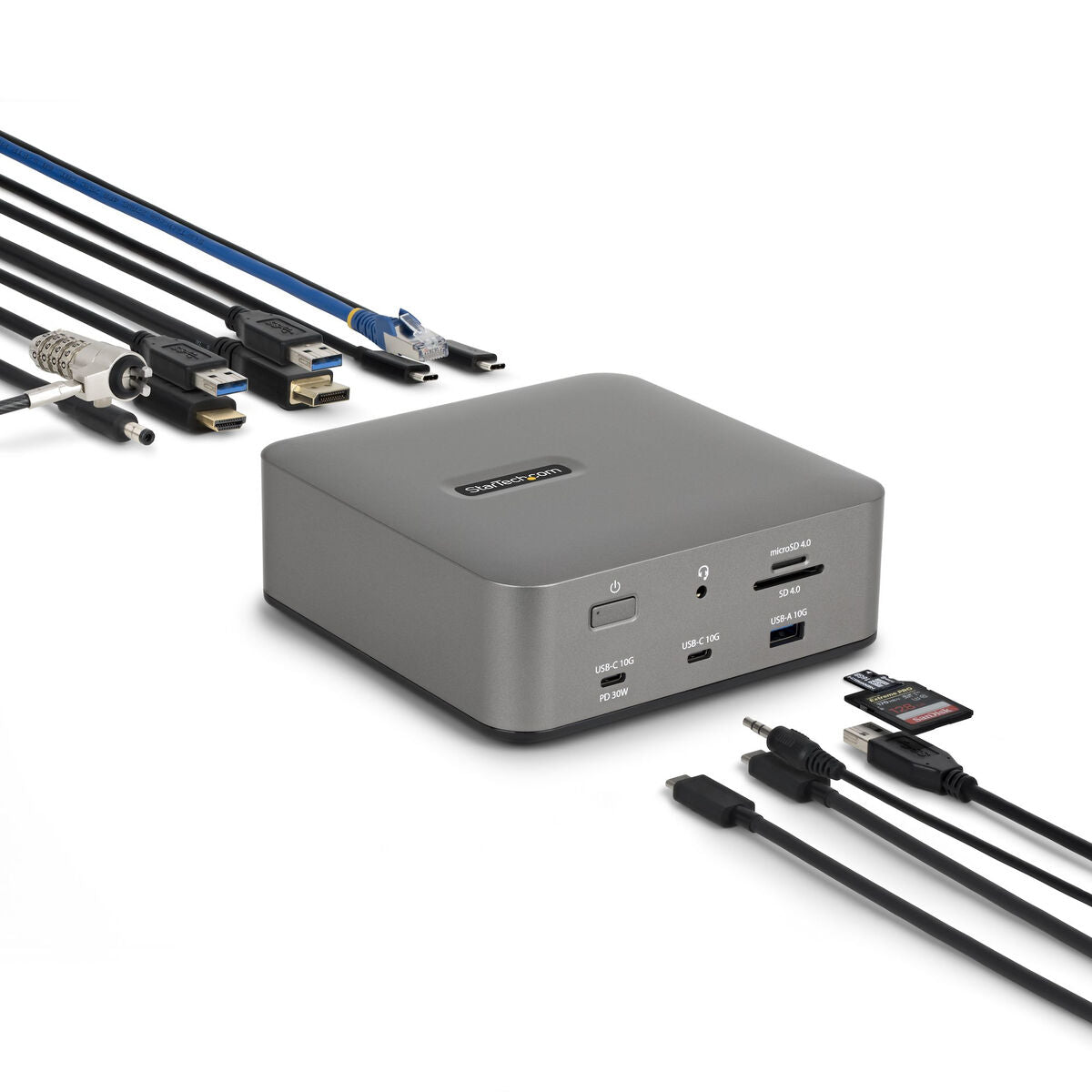 USB Hub Startech 215UE-TB5USB4DOCK Grey