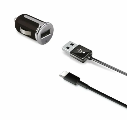 Car Charger Celly Black 12 W