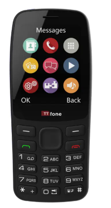 TTfone TT175 Dual SIM with Mains Charger, O2 Pay As You Go