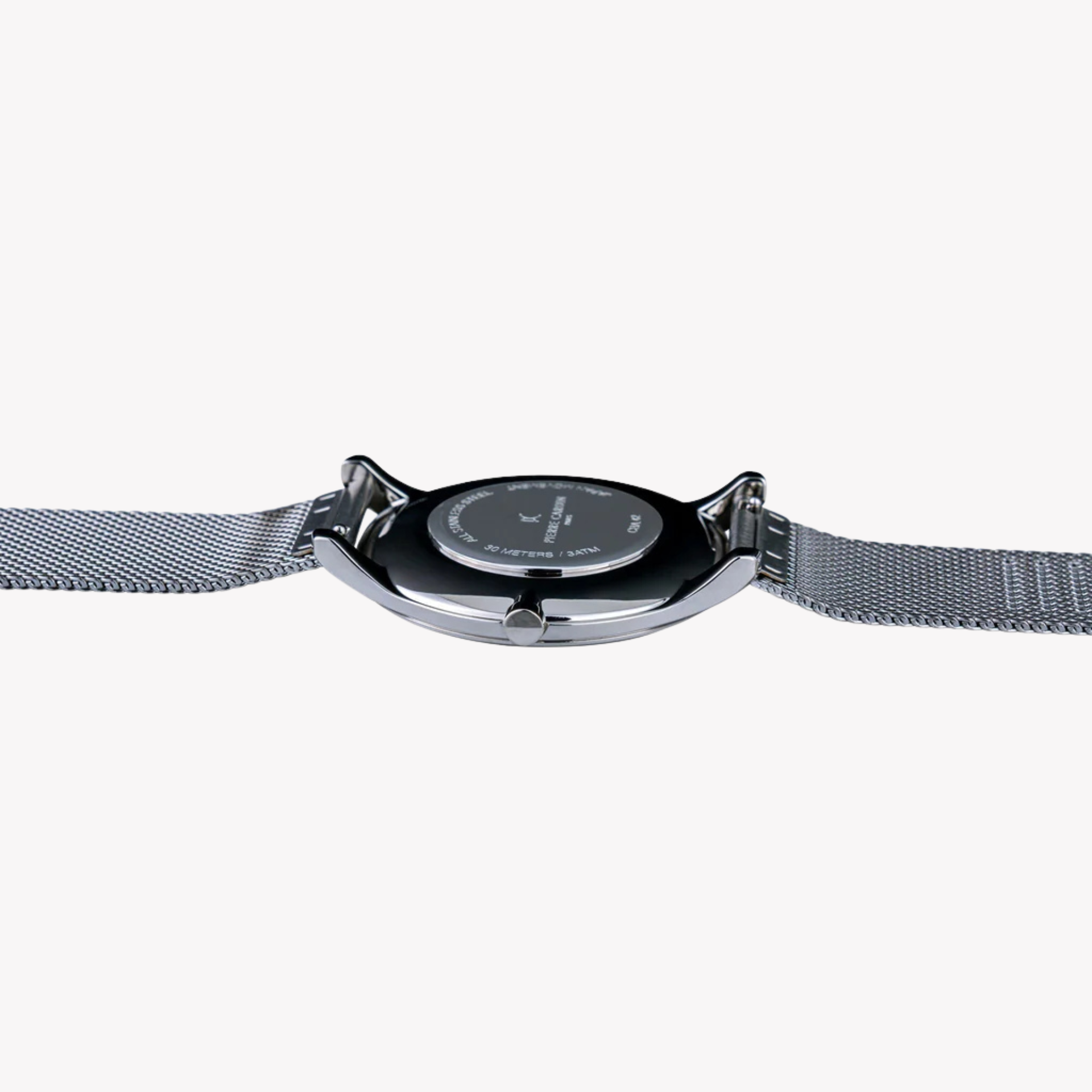 Pierre Cardin Men's Silver Stainless Steel Watch, Blue Dial | Cba.4004