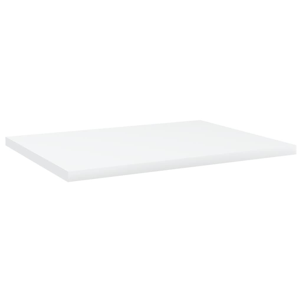 NNEVL Bookshelf Boards 4 pcs White 40x30x1.5 cm Chipboard