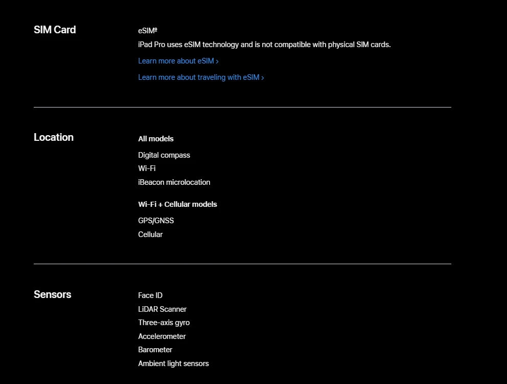 2024 IPad Pro M4 11Inch/13Inch 256G/512G/1T WiFi Cellular Face ID, eSIM,Original  WIFI/5G 10-core CPU 10-core GPU.