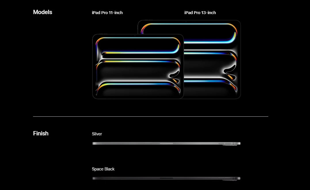 2024 IPad Pro M4 11Inch/13Inch 256G/512G/1T WiFi Cellular Face ID, eSIM,Original  WIFI/5G 10-core CPU 10-core GPU.