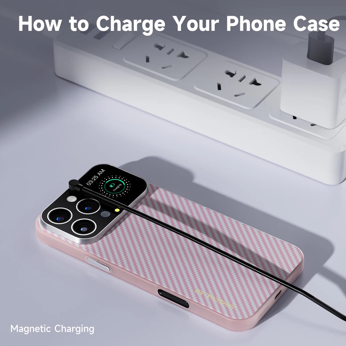 New Smart Phone Case for iPhone Bluetooth Connection Touch Screen Remote Camera Photography Music Control  Video Wallpaper 2025