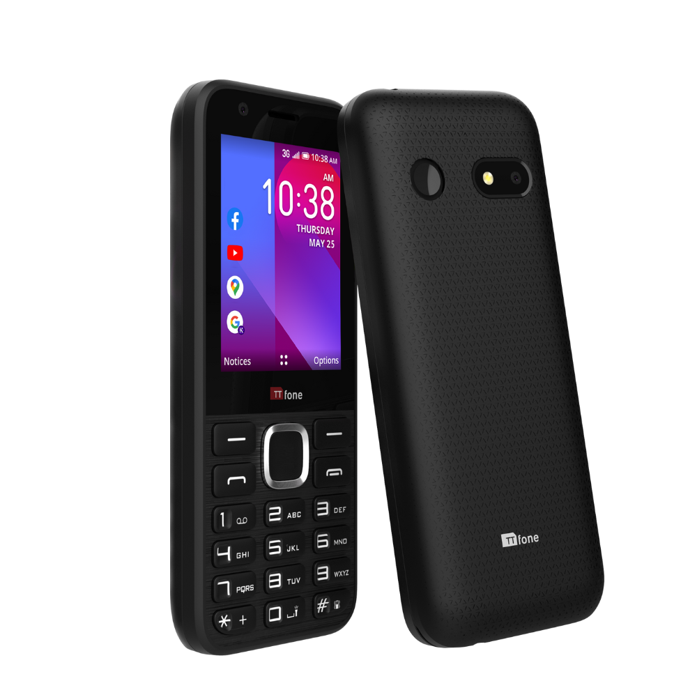Returned Resale - TTfone TT240 with Mains Charger, EE SIM Card