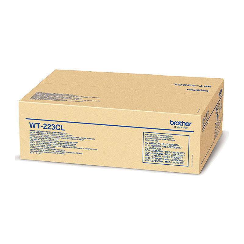 NNEDSZ BROTHER WT-223CL Waste toner box to suit HL-3230CDW/3270CDW/DCP-L3510CDW/MFC-L3745CDW/L3750CDW/L3770CDW 50,000 Pages