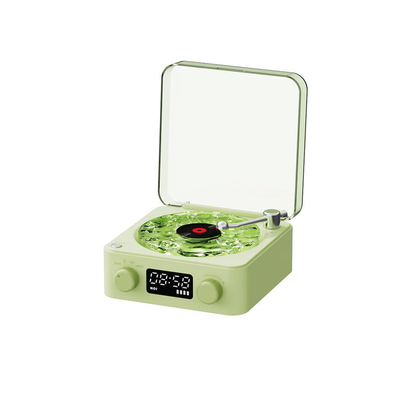NNEDSZ Light Green, KW03 Bluetooth Sleep Sound Machine - Retro Design with 1500mAh Battery